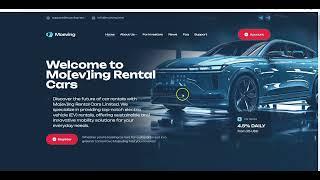 Moeving Rental Cars - New Platform Alert - Earn 4.5% Daily for 30 Days - Just Started so Let's GO!