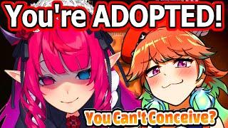 Kiara found out she's ADOPTED but she clapped back at IRyS...