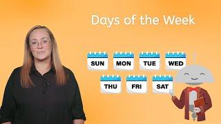 Days of the Week - American Sign Language for Kids!