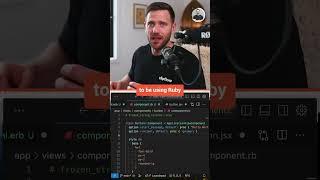The pros of using components in a Ruby on Rails app #rails #softwaredevelopment #softwareengineering