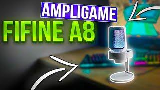 БЮДЖЕТНЫЙ И КАЧЕСТВЕННЫЙ USB МИКРОФОН! ОБЗОР FIFINE AMPLIGAME A8!