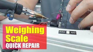 Weighing Scale Quick Repair using Dremel Cordless Soldering Iron