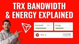 TRX Bandwidth & Energy Explained - How to get Free Transactions