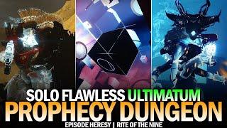 Solo Flawless Ultimatum Prophecy (Rite of the Nine) [Destiny 2]