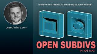 Tutorial: Using OpenSubdivs and Crease Sets in 3ds Max | The Best Way To Smooth Poly Models