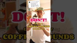 Cafetiere and French Press Coffee Grounds, No Mess Disposal