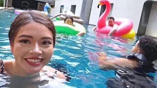 [June 15, 2025]  SWIMMING IN OUR NEW HOME!! W/ NMPLOL, EXTRAEMILY & MISTERARTHER 