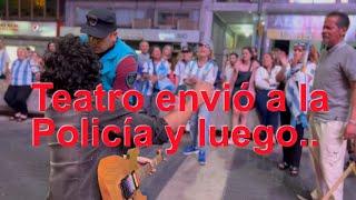 Teatro envió a la Policía y luego/La Mano de Dios - Dedicado a Maradona