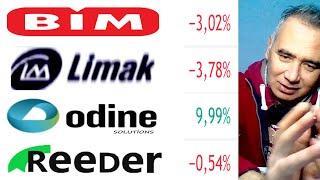 Bimas - Limak Çimento - Reeder Teknoloji - Odine Hisse Yorum - Borsa İstanbul