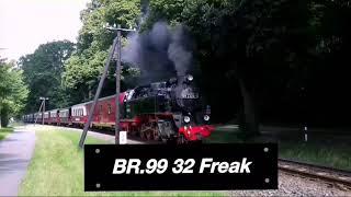 BR.99 32 Freak bei der Bäderbahn "Molli" 2017 [720p]