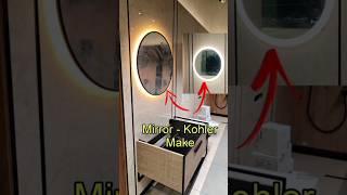Transform Your Washroom with Kohler Mirrors!  #Reels #Kohler #constructionAfrozCivil