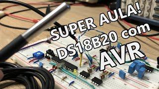 Sensor de Temperatura DS18B20 com Microcontrolador AVR, programa em C (passo a passo)