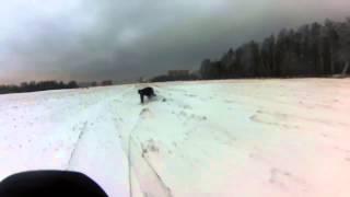 Квадроцикл и сноуборд   ATV vs Snowboard 2