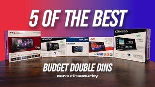 TOP 5 Budget CarPlay/Android Double Din Head Units of 2024 | Car Audio & Security