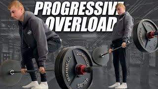 HOW TO PROGRESSIVELY OVERLOAD THE DEADLIFT #Shorts