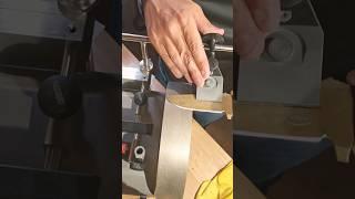 Sharpening Super Steel Cpm Cruwear CBN Spartan 10 #razoredge #sharpening #grinder