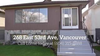 268 EAST 53RD AVE, VANCOUVER, BC V5X 1H9