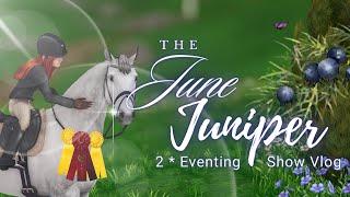 The June Juniper : 2* Eventing Show Vlog || SSO RRP