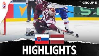 Highlights | Slovakia vs. Latvia | 2024 #MensWorlds