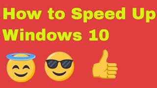 How to Speed Up Windows 10 (100% Working)..MUST WATCH