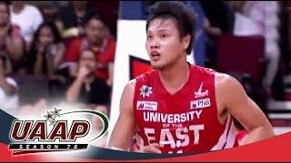 Chris Javier with a quick spin move and the basket | UAAP 78