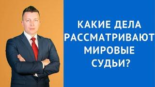 Какие дела рассматривают мировые судьи - Адвокат Москва