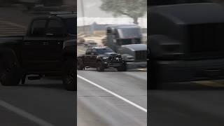 Police Ram TRX Pit Maneuver A TRUCK DRIVER!!!!