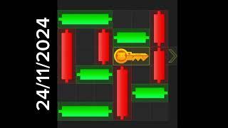 Hamster Kombat mini games||solved mini puzzle game||24/11/2024