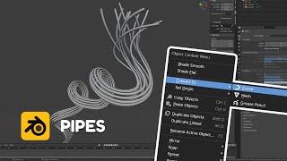 Pipes and Cables in Blender - Quick Tip