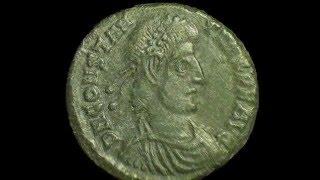 Roman Coin Cleaning - Detail Work