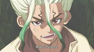 Tsukasa and Senku call a Truce to save Mirai - Dr.Stone: Stone Wars