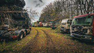 ABANDONED Lorry GRAVEYARD? Where PRISON Vans Come To Die!!  | IMSTOKZE