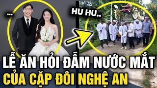 Lễ ăn hỏi ĐẪM NƯỚC MẮT của đôi nam nữ ra RA ĐI MÃI MÃI trước ngày cưới ở biển CỬA LÒ | Tin 3 Phút