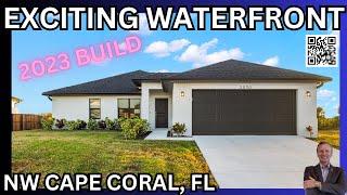 2023 Waterfront Pool Home, Intersecting Canal #256 | NW CAPE CORAL, FL