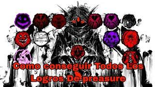 Como Conseguir Todos Los logros De Pressure roblox, en español49 badges|Logros.