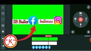 Instagram and Facebook Green screen Animation | How to make Facebook & Instragram Green Screen