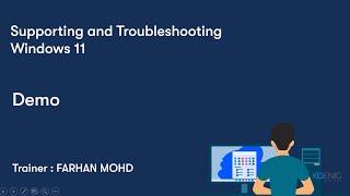 Learn Supporting and Troubleshooting Windows 11 online | Koenig Solutions