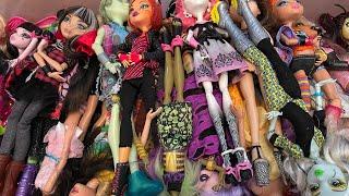 Monster High doll tour and chat! Rochelle, target 5 pack exclusive, white cat!