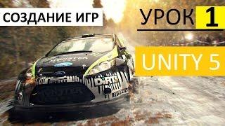 Урок 1: Unity Создание игры, земля, персонаж