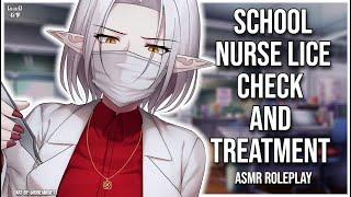 3DIO ASMR | School Nurse Lice Check & Treatment 🩺 | British Accent, Head Scratches & Whispers