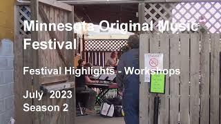 Mn Original Music Festival July 2023 - Event Highlights: Workshops