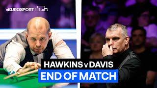 Mark Davis eases past Barry Hawkins!  | 2024 German Masters Highlights