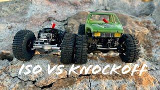 SCX24 Meus ISO Axle MOD! Knockoffs vs ISOs?