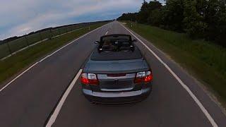 Saab 9-3 1.8T Acceleration test. 0 to 100 Dragy GPS. DDrive.