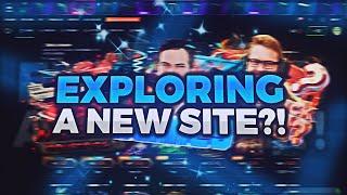 EXPLORING A NEW SITE?! (CSGO.NET)