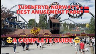 Tusenfryd Norway's largest amusement park | A complete guide with all attractions #4k #tusenfryd