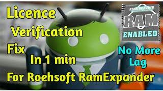 Remove Licence Verification For Roehsoft RAMEXPANDER