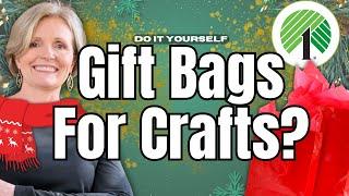 CHRISTMAS Gift Bag Crafts That Make GORGEOUS Gifts