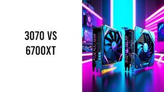 3070 Vs 6700xt