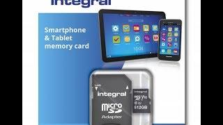 Integral Memory's record breaking 512GB MicroSD card arrives next month